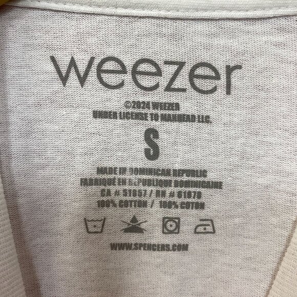 Weezer Hold This Thread Rock Band T-Shirt Small - Picture 4 of 4